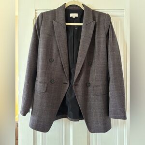 LOFT plaid blazer, Barely worn!